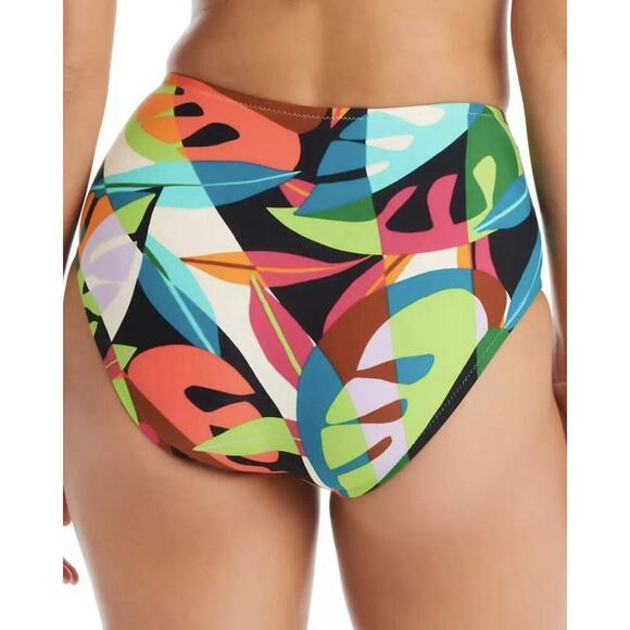 Bar III‎ Womens High-Waist Printed Beachwear Swim Bottom Size S NWT $48 - Picture 4 of 6